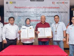 Bank DKI Gandeng Perumda Pasar Niaga Kerta Raharja, Berikan Layanan Fasilitas Perbankan