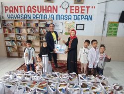 BRI Bersama YBM Briliant Salurkan Bantuan Sembako ke Anak Yatim Piatu dan para Janda